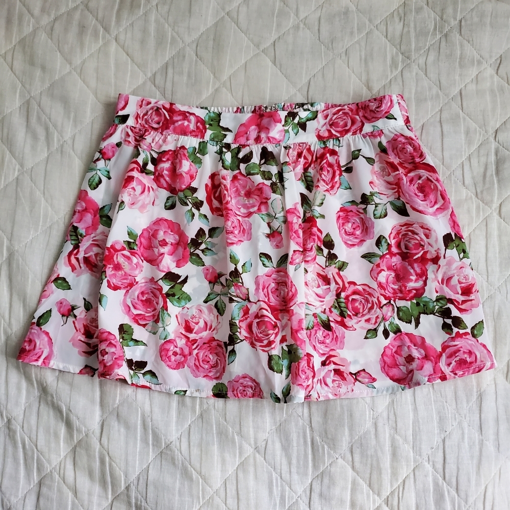 Forever 21 Floral Skort